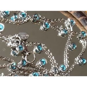 Retired 38" Sorrelli Shimmering Crystal Necklace